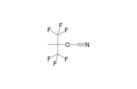 1,1-di(Trifluoromethyl)ethyl cyanate