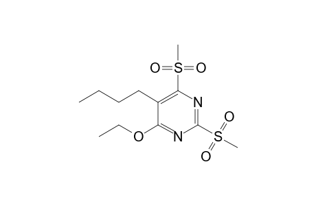 5-Butyl-4-ethoxy-2,6-bis(methylsulfonyl)pyrimidine