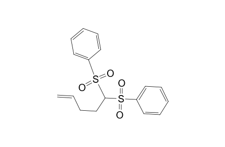 5,5-Bis(phenylsulfonyl)-1-pentene