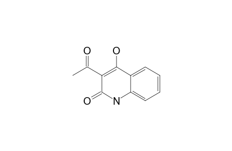 2,4-dihydroxy-3-quinolyl methyl ketone