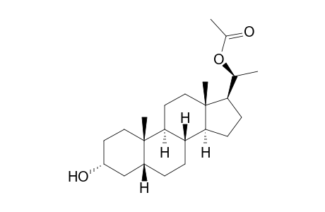 5β-pregnane-3α,20α-diol, 20-acetate