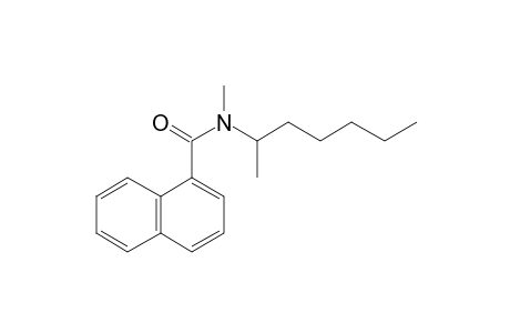 1-Naphthamide, N-methyl-N-(hept-2-yl)-