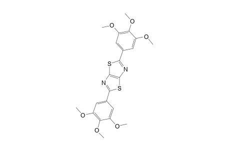 2,5-bis(3,4,5-trimethoxyphenyl)thiazolo[5,4-d]thiazole