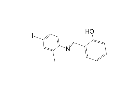 2-[(4-Iodo-2-methyl-phenylimino)-methyl]-phenol