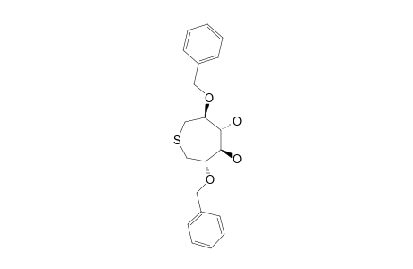 (-)-1,6-dideoxy-2,5-di-o-benzyl-3,4-dihydroxy-1,6-thia-D-mannitol