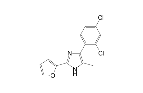 4-(2,4-dichlorophenyl)-2-(2-furyl)-5-methylimidazole