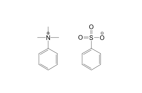 phenyltrimethylammonium , benzenesulfonate