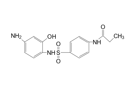 4'-[(4-amino-2-hydroxyphenyl)sulfamoyl]propionanilide