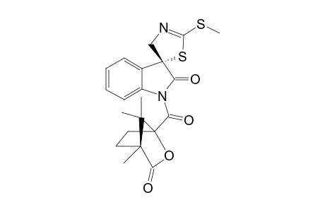 (-)-1-[(1'S,4'R)-Camphanoyl]-(R)-spirobrassinin