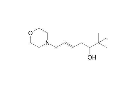(E)-2,2-Dimethyl-7-morpholino-5-hepten-3-ol