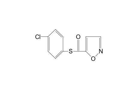 5-isoxazolecarbothioic acid, S-(p-chlorophenyl) ester