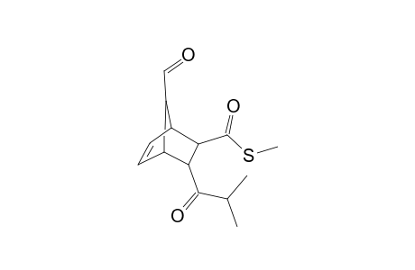 6-(Isopropylcarbonyl)-7-formyl-5-(methylthiocarbonyl)bicyclo[2.2.1]hept-2-ene