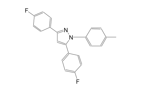 3,5-bis(4-fluorophenyl)-1-(4-methylphenyl)-1H-pyrazole