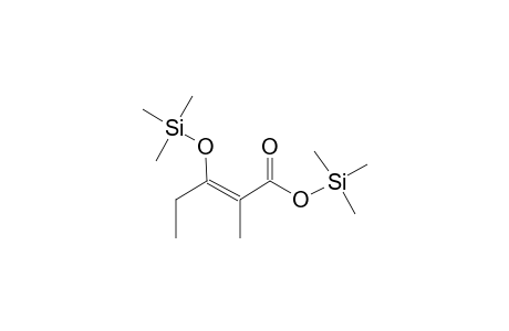 2-Methyl-3-oxovaleric acid, O,O'-bis(trimethylsilyl)-
