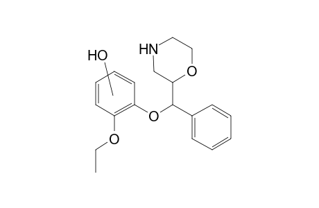 Reboxetine-M (HO-) MS2