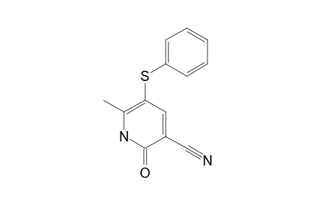 2-Hydroxy-6-mwthyl-5-(phenylthio)-pyridine-3-carbonitrile