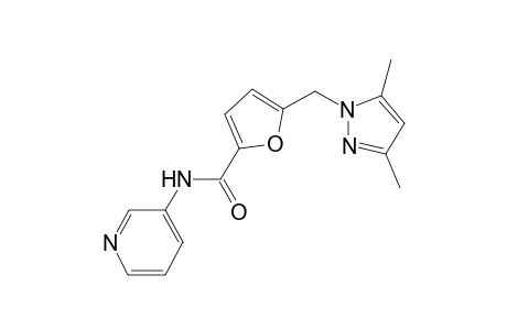 5-[(3,5-dimethyl-1H-pyrazol-1-yl)methyl]-N-(3-pyridinyl)-2-furamide