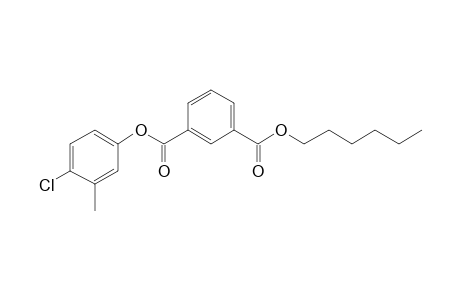 Isophthalic acid, 4-chloro-3-methylphenyl hexyl ester