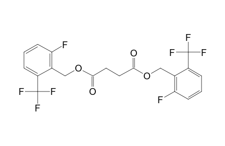 Succinic acid, di(2-fluoro-6-(trifluoromethyl)benzyl) ester