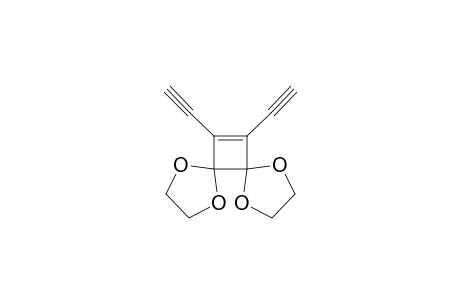 3,4-DIETHYNYL-3-CYCLOBUTENE-1,2-DIONE-BIS-(ETHYLENE-KETAL)