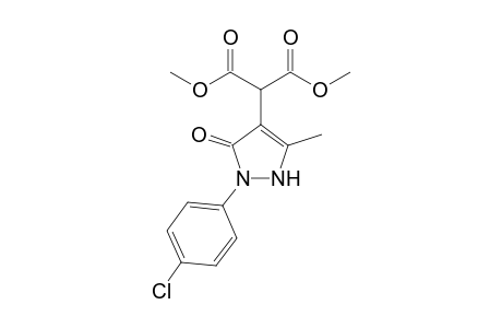 2-[1-(4-chlorophenyl)-5-keto-3-methyl-3-pyrazolin-4-yl]malonic acid dimethyl ester