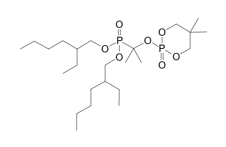 2-[1-[bis(2-ethylhexoxy)phosphoryl]-1-methyl-ethoxy]-5,5-dimethyl-1,3,2$l^{5}-dioxaphosphinane 2-oxide