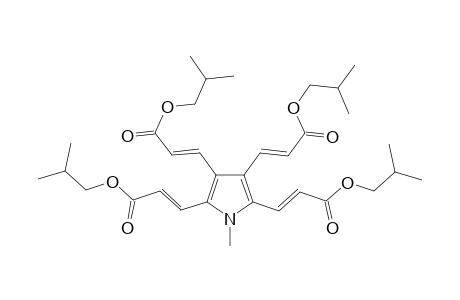 (2E,2'E,2''E,2'''E)-Isobutyl-3,3',3'',3'''-(1-methyl-1H-pyrrole-2,3,4,5-tetrayl)tetraacrylate