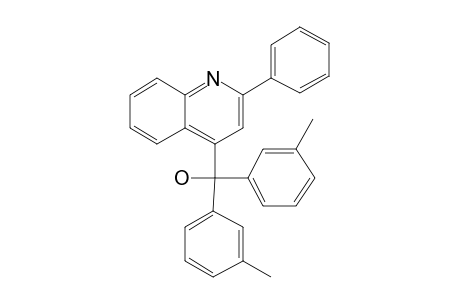 [2-Phenyl-4-quinolyl]bis[3-methylphenyl]carbinol