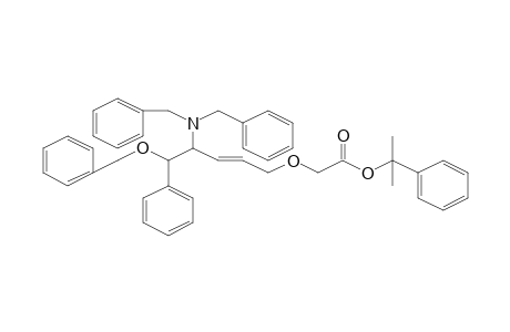 3-Oxa-5-(E)-octenoic acid, 7-(dibenzylamino)-8-(benzyloxy)-8-phenyl-, 2-phenylisopropyl ester