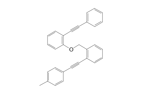 1-(Phenylethynyl)-2-((2-(p-tolylethynyl)benzyl)oxy)benzene