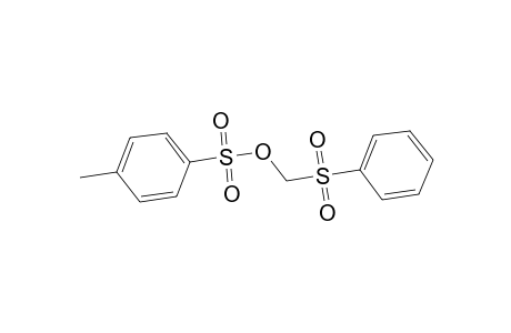 Methanol, (phenylsulfonyl)-, 4-methylbenzenesulfonate