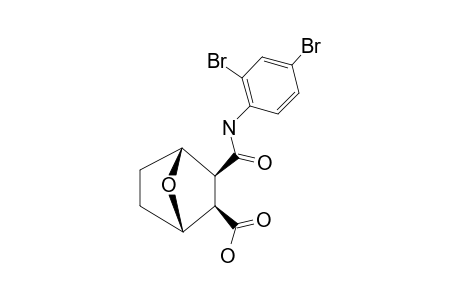 3-((2,4-DIBROMOPHENYL)-CARBAMOYL)-7-OXABICYCLO-[2.2.1]-HEPTANE-2-CARBOXYLIC-ACID