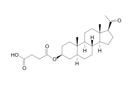 5α-Pregnan-3β-ol-20-one hemisuccinate