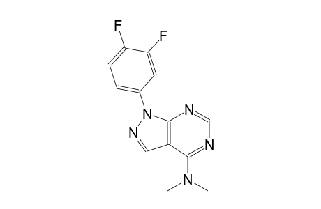 1H-pyrazolo[3,4-d]pyrimidin-4-amine, 1-(3,4-difluorophenyl)-N,N-dimethyl-