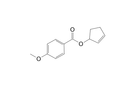 2-Cyclopenten-1-yl 4-Methoxybenzoate