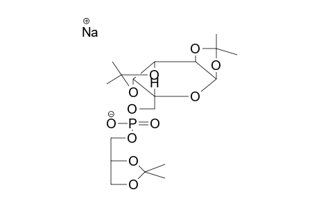 1,2-O-ISOPROPYLIDENEGLYCEROL, 3-(1,2;3,4-DI-O-ISOPROPYLIDEN-D-GALACTOPYRANOSO)PHOSPHATE, SODIUM SALT