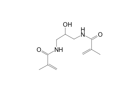 2-Propenamide, N,N'-(2-hydroxy-1,3-propanediyl)bis[2-methyl-