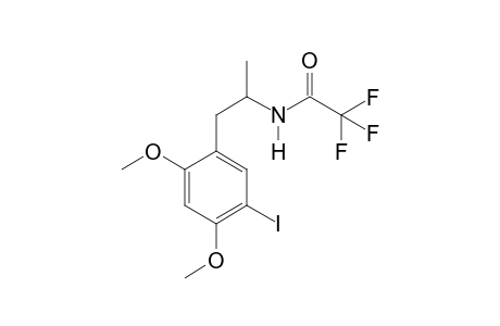 2,4-Dimethoxy-5-iodoamphetamine tfa