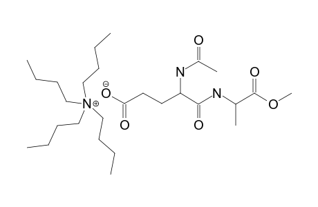 TETRABUTYLAMMONIUM-N-ACETYL-L-GLUTAMYL-L-ALANINE-METHYLESTER