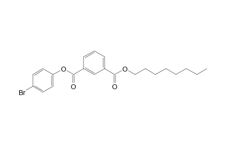 Isophthalic acid, 4-bromophenyl octyl ester