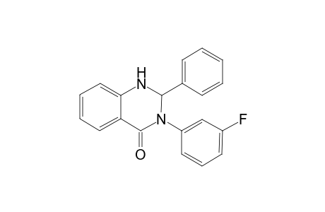 4(1H)-quinazolinone, 3-(3-fluorophenyl)-2,3-dihydro-2-phenyl-