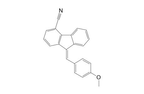 4-CYAN-9-(4'-METHOXY-PHENYL-METHYLIDENE)-FLUORENE