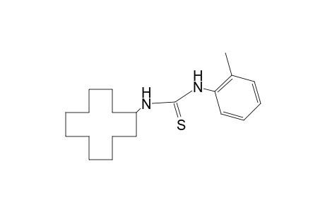 1-CYCLODODECYL-2-THIO-3-o-TOLYLUREA