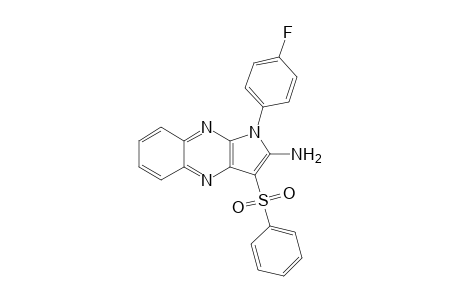 1-(4-fluorophenyl)-3-(phenylsulfonyl)-1H-pyrrolo[2,3-b]quinoxalin-2-amine