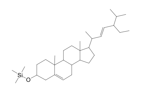 Stigmasterol, mono-TMS