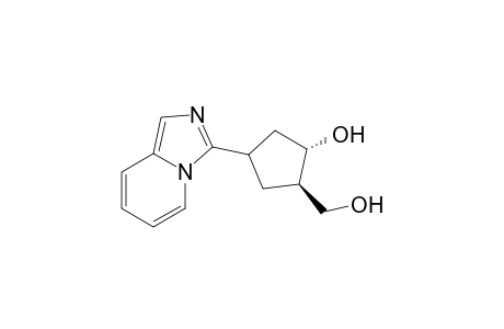 3-[3.alpha.-hydroxy-4.beta.-(hydroxymethyl)cyclopentan-1-yl]-imidazo[1,5-a]pyridine