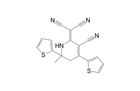 6-Dicyanomethylene-2-methyl-2,4-bis(thien-2-yl)-1,2,3,6-tetrahydropyridine-5-carbonitrile