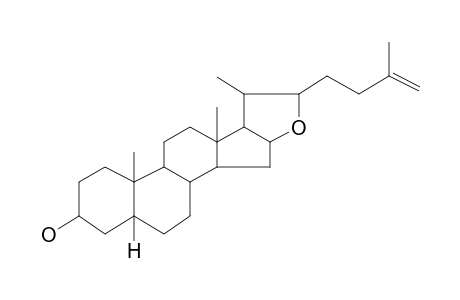 Coprost-25-en-16,22-epoxy-3.alpha.-ol