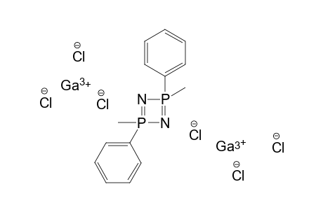 2,4-Dimethyl-2,4-diphenyl-1,3,2,4-diazadiphosphete digallium(III) hexachloride