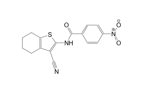 N-(3-Cyano-4,5,6,7-tetrahydro-1-benzothien-2-yl)-4-nitrobenzamide